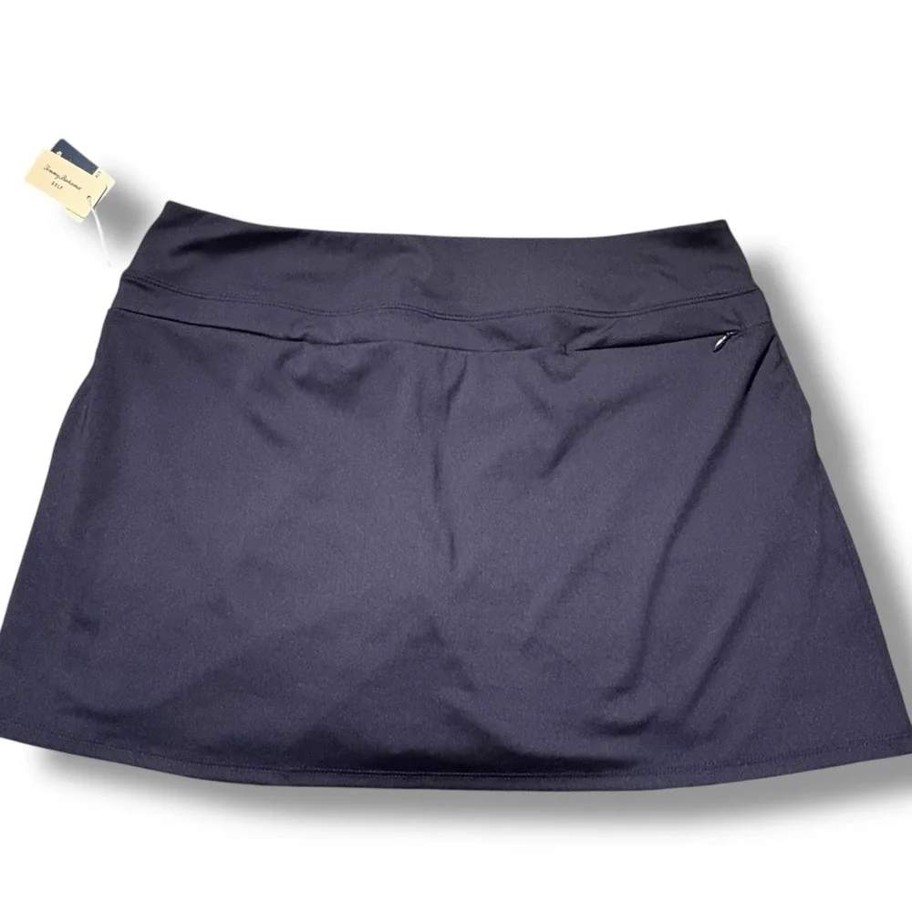 Tommy Bahama Golf Women's Navy‎ Blue Skort  Built-in Shorts UPF 50 Quick Dry XL